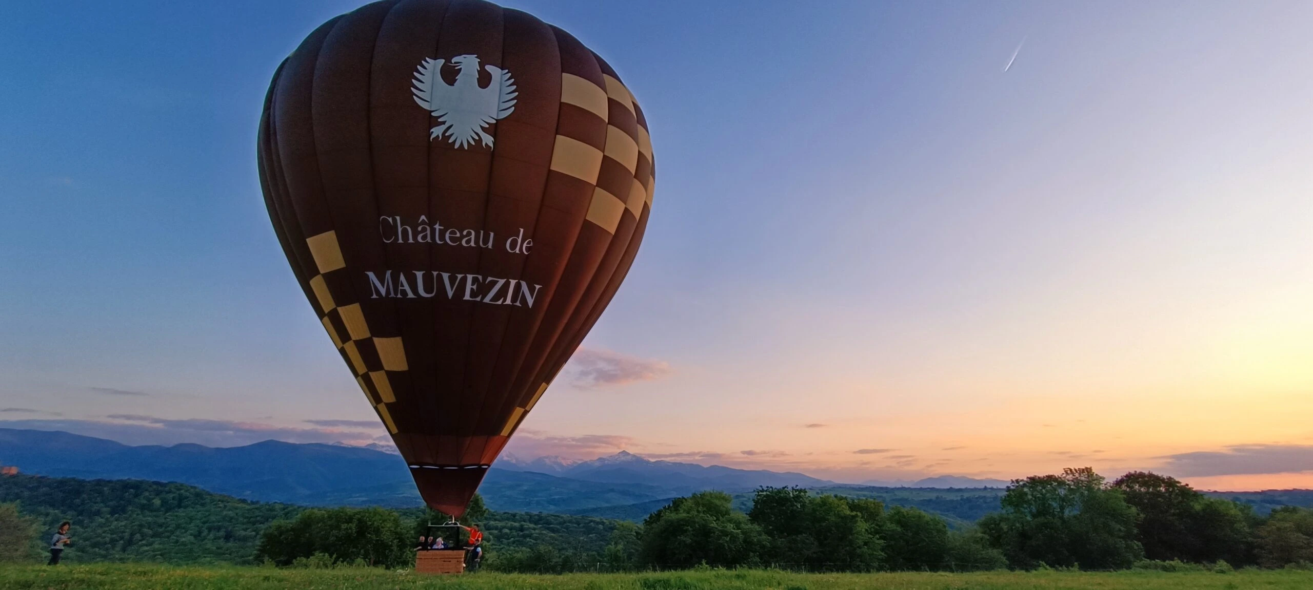 Vol en montgolfière à Tarbes face aux Pyrénées avec Air2jeu